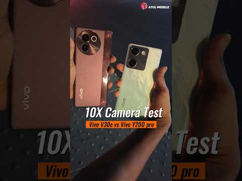 10x Zoom Test // Vivo v30e vs Vivo Y200 pro // Night Cam Test // #vivo #vivoindia #vivo5g #camera