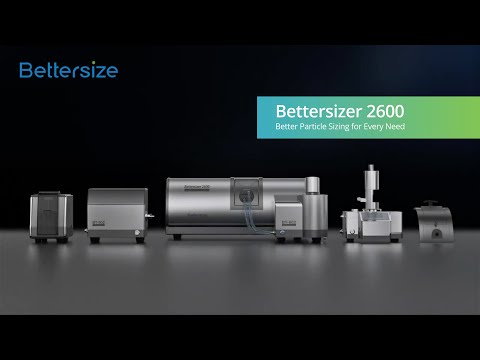 Bettersizer 2600 - Particle Size Analyzer (Wet and Dry) from Bettersize Instruments Ltd.