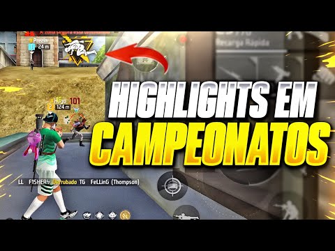 SOU SUPORTE COMPLETO!!😤IPhone XR💚HIGHLIGHTS EM CAMPEONATOS DE FREE FIRE💙