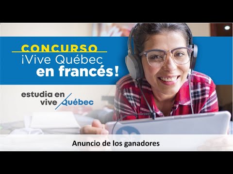 Concours « Vivre le Québec en français » - Annonce des gagnants