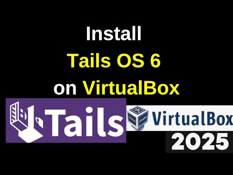 How to download and install Tails OS 6 in VirtualBox on Windows | Tails OS 6 VirtualBox |205 Update