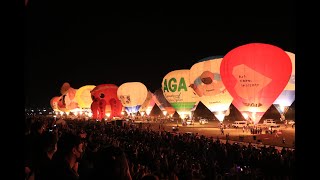 【佐賀バルーンフェスタ 夜 花火 フルver】佐賀インターナショナル バルーンフェスタ 2023 ラ・モンゴルフィエ・ノクチューン 夜間係留 11月4日 フルバージョン エガちゃんねるバルーンも！