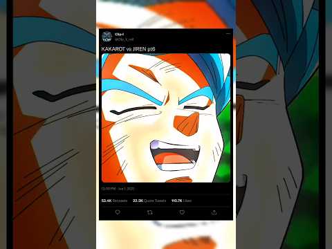 Kakarot vs JIREN pt6 #trend #anime #shorts #fypviral