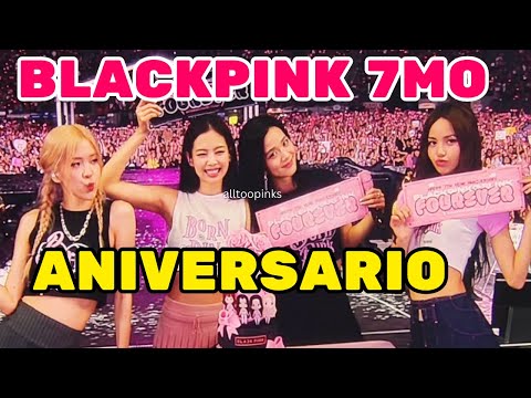 BLACKPINK CELEBRA SU 7mo ANIVERSARIO COMO GRUPO // #blackpink #bornpink