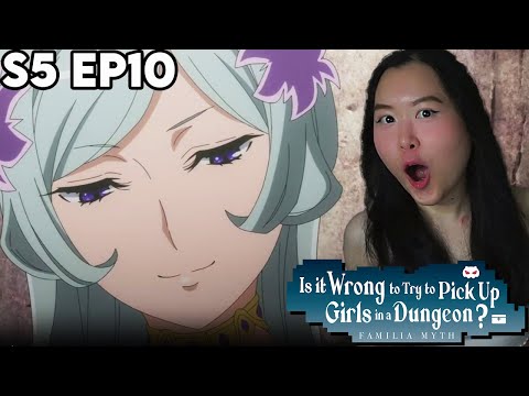 FREYA FAMILIA VS EVERYONE?!!😱 DanMachi Season 5 Episode 10 Reaction & Review