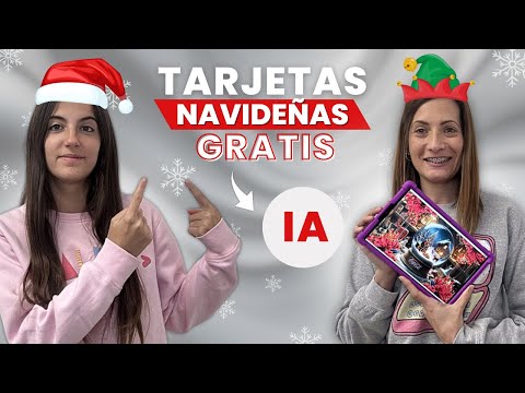 🎄🎅🏼​ Crea TARJETAS de NAVIDAD únicas con INTELIGENCIA ARTIFICIAL - Fácil y GRATIS | ValPat