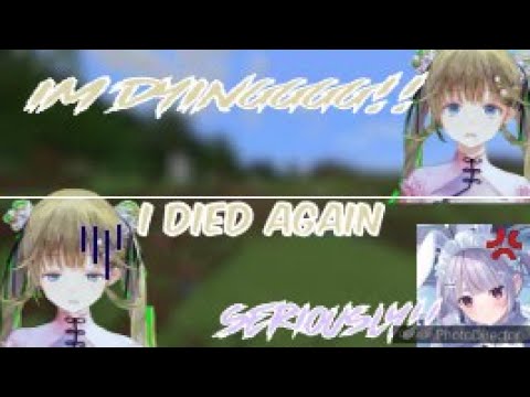 Lisa just can't STOP DYING in Minecraft !! VSPO vs NIJISANJI Ender Dragon Race [VSPO Eng sub]