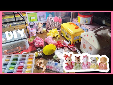 How to make easy and simple dress for baby 🪡🧵👗[Sylvanian Families]