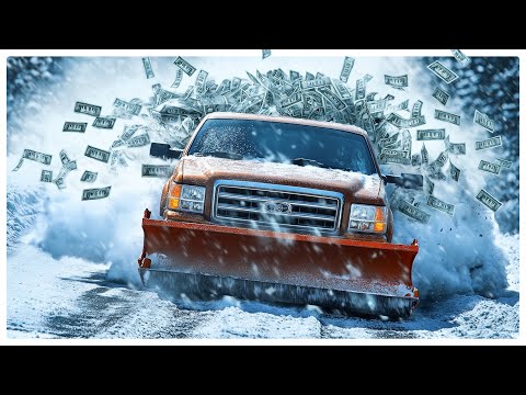 Earning $48,100 on a $3,000 Job in Snow Plowing Simulator