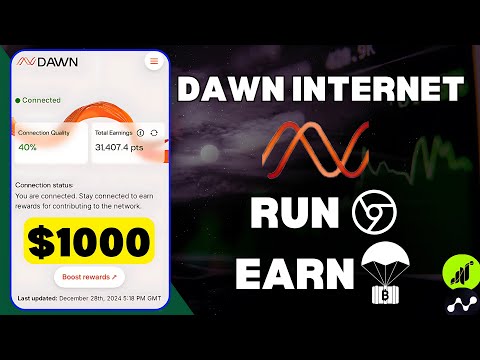 DAWN INTERNET || 100% Free And Confirmed Deepin Airdrop || Airdrops Like Grass And Nodepay