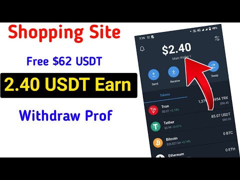 Most popular USDT shopping mall website, make many on mobile at home, USDT Earn