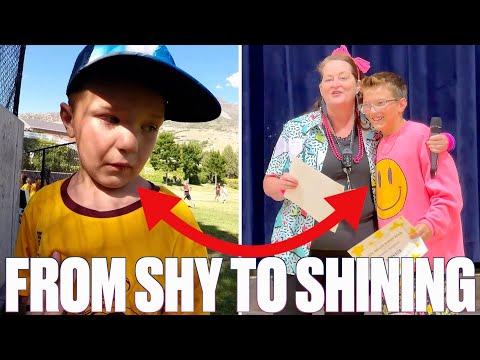 OVERCOMING SHYNESS | FORMERLY SHY GUY RECEIVES AWARD FOR HELPING OTHERS BE BRAVE | SHY TO SHINING