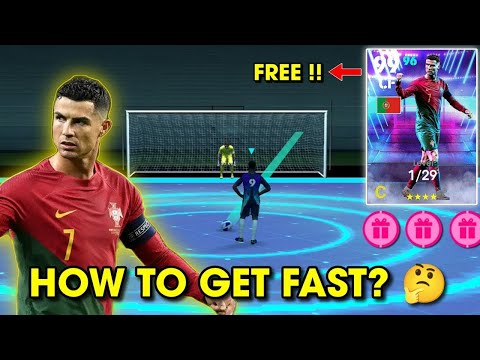 How To Get Free Cristiano Ronaldo Fast In Penalty Event !! Efootball 2024 Mobile 😍🔥