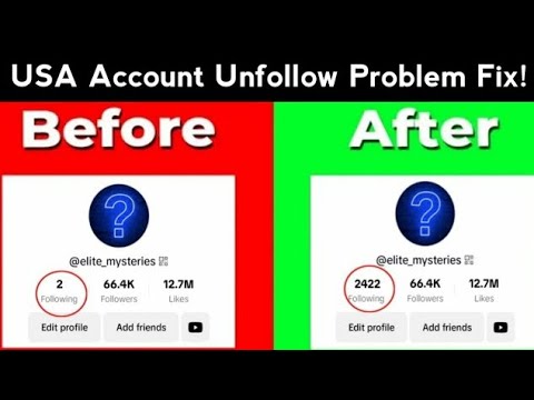 Fix TikTok Unfollow Automatically Following Problem - EASY Steps!