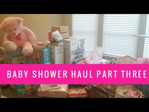 Baby Shower Haul Part 3 | Phillips Fam Baby Shower Gifts Unboxing