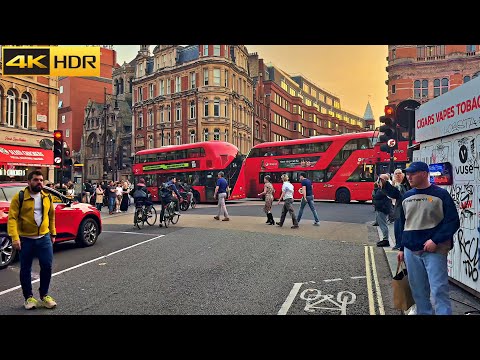 2 Hours London Autumn Compilation-October 2024 [4K HDR]