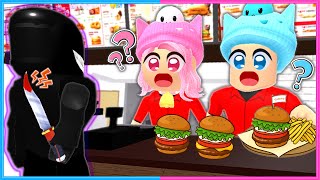 深夜のハンバーガーショップでアルバイトした結果😨🍔【 ロブロックス / Roblox  】