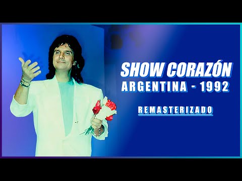 Roberto Carlos - Show Corazón - Argentina - 1992 - (Remasterizado em 1080p)