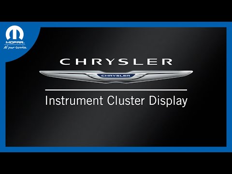 Instrument Cluster Display | How To | 2024 Chrysler Pacifica & Voyager