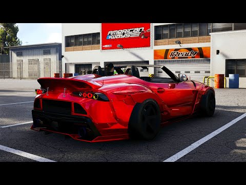 CarX Street PC - 750HP Toyota GR Supra Customization | MAX BUILD ☠️