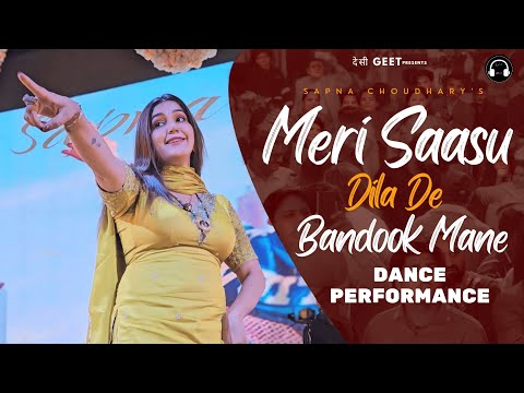 Meri Sasu Dilade Bandook Mane | Sapna Choudhary New Song Dance Performance | New Haryanvi Song 2024