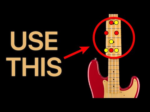 Mode Mapping On Bass [2 Part Formula For Bass Lines/Fills/Solos]