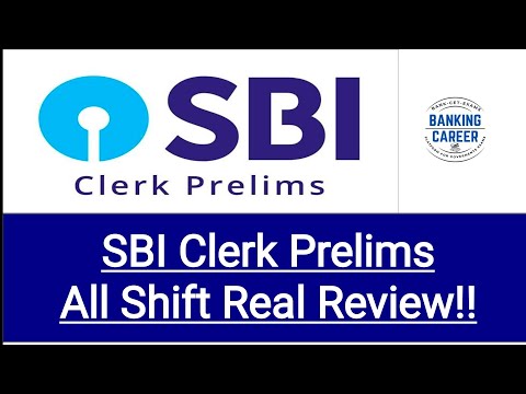 SBI Clerk Prelims Real Review I SBI Clerk Expected Prelims Cut Off 2022 !!