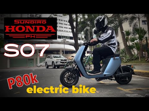 SUNDIRO HONDA S07 EBIKE | Perea Moto Makati