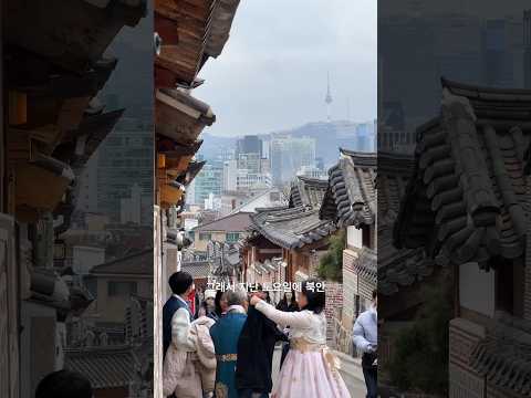 Tea time in Bukchon Hanok village #hanok ￼#seoul #tea #southkorea