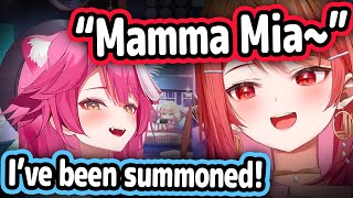 Ririka Says "Mamma Mia", Raora 2 Seconds Later:【Hololive】