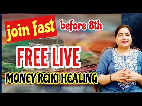 FREE LIVE MONEY REIKI HEALING SESSION #Money Reiki online