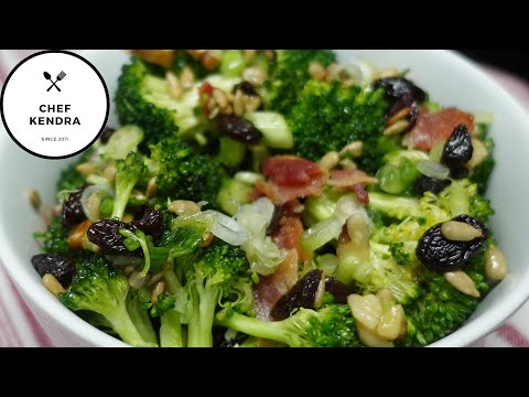 Broccoli and Walnut Salad! Easy and Delicious - This Salad Might Change Your Mind About Broccoli