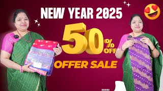 Saree Lovers Rejoice! 24 Hour Flash Sale on New Year Collection