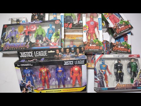 Unboxing Avengers Toys | Avengers Cosmic power | Figure Action | All Spiderman VS | Satisfying ASMR