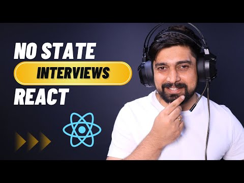 you don't need state for this | react interview question