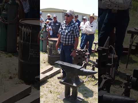 350 Pound Blacksmith Anvil Up For Sale At A Colorado Farm Auction