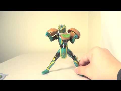 仮面ライダー鎧武 ガイム AC06 キウイアームズ レビュー Kamen Rider GAIMU AC06 KIWI Arms review