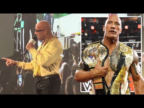 Cody Rhodes Fan Tries To Roast The Rock At WWE World (WrestleMania 40 Weekend)