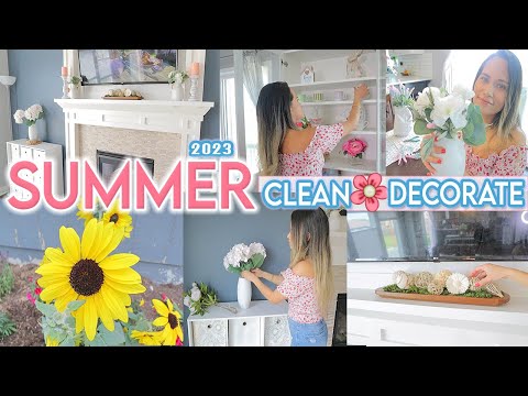 SUMMER CLEAN AND DECORATING IN THE NEW HOUSE 2023 P2 | HOME DECOR IDEAS |  @KarlaElisa