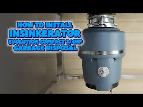 How to install the InSinkErator Evolution Compact 3/4-HP Garbage Disposal