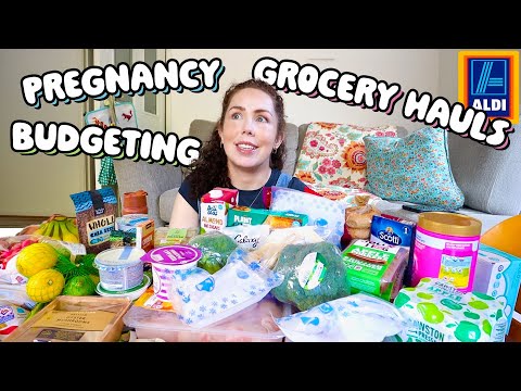 I've Completely Changed How I EAT! DITL Pregnancy - Aldi Haul, Ocado Haul, What I'm Eating 2024