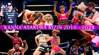 浅倉カンナ Kanna Asakura | RIZIN 2016-2024