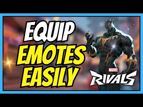 How to Equip Emotes in Marvel Rivals | Easy Full Guide