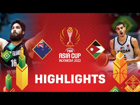 New Zealand vs Jordan Highlights | FIBA Asia Cup 3rd Place 2022