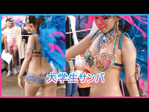 4K 女子大生サンバカーニバル はむら 市民と産業のまつり 2023 Samba サンバ