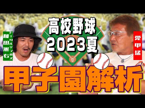 【高校野球2023】愛甲猛が高校野球ガチ分析!