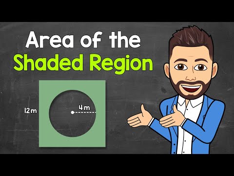 How to Find the Area of the Shaded Region | Circle in a Square | Math with Mr. J