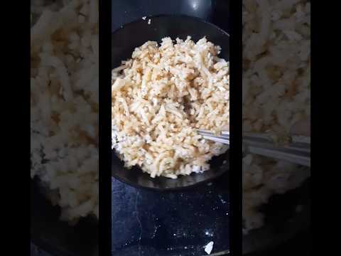 Raw. rice receipe