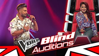 Nimesh Kalinga | Unuhuma (උණුහුම) | Blind Auditions | The Voice Sri Lanka