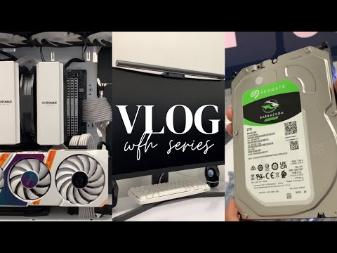 how I clean my pc + new hard drive installation